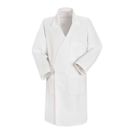 Vf Imagewear Red Kap Unisex Butcher Wrap, White, Polyester/Combed Cotton, 3XL WT50WHRG3XL